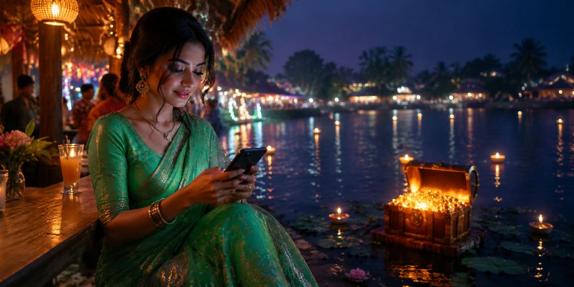 কুমিল্লায় মোবাইলে ডিপোজিট প্রক্রিয়া সম্পন্ন করছেন ব্যক্তি